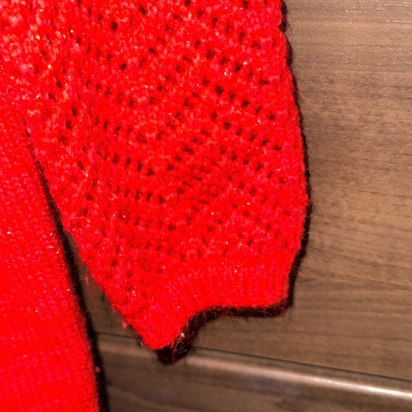 Cat & Jack Red Knit Dress - Picture 4 of 6